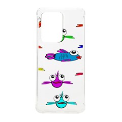 Fish Swim Cartoon Funnycute Samsung Galaxy S20 Ultra 6 9 Inch Tpu Uv Case by Sapixe