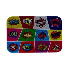 Pop Art Comic Vector Speech Cartoon Bubbles Popart Style With Humor Text Boom Bang Bubbling Expressi Open Lid Metal Box (silver)   by Amaryn4rt
