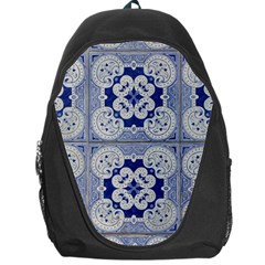 Ceramic-portugal-tiles-wall Backpack Bag by Amaryn4rt