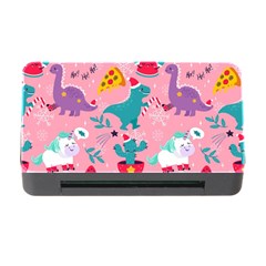Colorful-funny-christmas-pattern Ho Ho Ho Memory Card Reader With Cf by Amaryn4rt