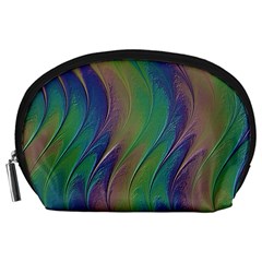 Texture-abstract-background Accessory Pouch (large) by Amaryn4rt