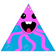 Bubble Octopus Copy Wooden Puzzle Triangle by Dutashop