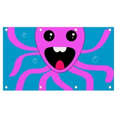 Bubble Octopus Copy Banner And Sign 7  X 4  by Dutashop
