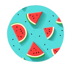 Watermelon Fruit Slice Mini Round Pill Box (pack Of 3) by Ravend