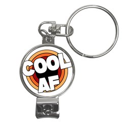 Cool Af Cool As Super Nail Clippers Key Chain by Ndabl3x