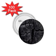 Coal Charred Tree Pore Black 1 75  Buttons (100 Pack)  by Amaryn4rt