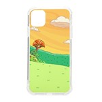 Green Field Illustration Adventure Time Multi Colored iPhone 11 TPU UV Print Case Front