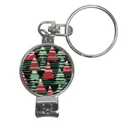 Christmas Trees Nail Clippers Key Chain by Modalart