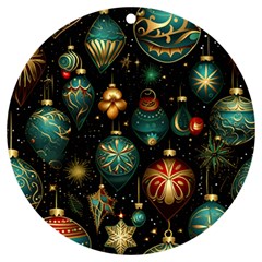 Christmas Ornaments Uv Print Acrylic Ornament Round by Modalart