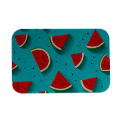 Watermelon Fruit Slice Open Lid Metal Box (silver)   by Bedest