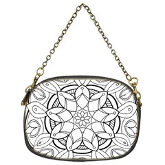 Mandala Drawing Dyes Page Chain Purse (one Side) by Ravend