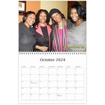 Joy Payne 2024 Wall Calendar 11 x 8.5 (12-Months) Oct 2024