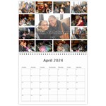 Joy Payne 2024 Wall Calendar 11 x 8.5 (12-Months) Apr 2024