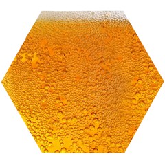 Beer Bubbles Pattern Wooden Puzzle Hexagon by Maspions