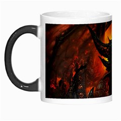 Dragon Fire Fantasy Art Morph Mug by Maspions