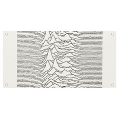 Joy Division Unknown Pleasures Banner And Sign 4  X 2  by Maspions