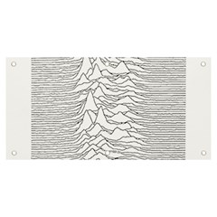 Joy Division Unknown Pleasures Banner And Sign 6  X 3  by Maspions