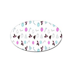 It`s Christmas Outside!   Sticker Oval (10 Pack) by ConteMonfrey