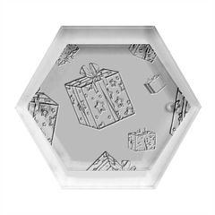 I Wish You All The Gifts Hexagon Wood Jewelry Box by ConteMonfrey