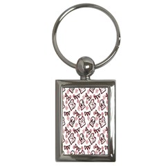 Signs Of Christmas Time  Key Chain (rectangle) by ConteMonfrey