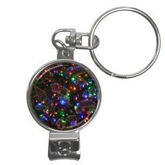 Christmas Lights Nail Clippers Key Chain by Apen