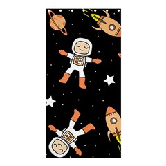 Astronaut Space Rockets Spaceman Shower Curtain 36  X 72  (stall)  by Ravend