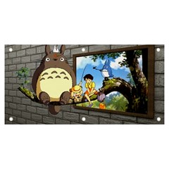 My Neighbor Totoro Banner And Sign 6  X 3  by Sarkoni