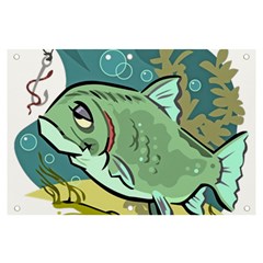 Fish Hook Worm Bait Water Hobby Banner And Sign 6  X 4  by Sarkoni