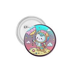 Boy Astronaut Cotton Candy 1 75  Buttons by Bedest