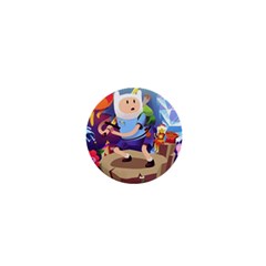 Cartoon Adventure Time Finn Princess Bubblegum Lumpy Space 1  Mini Magnets by Bedest