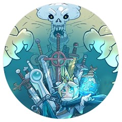 Adventure Time Lich Uv Print Acrylic Ornament Round by Bedest
