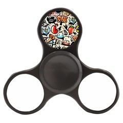 Comical Words Animals Comic Omics Crazy Graffiti Finger Spinner by Bedest