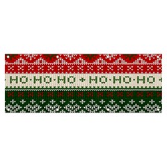 Ugly Sweater Merry Christmas  Banner And Sign 8  X 3  by artworkshop