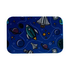 About Space Seamless Pattern Open Lid Metal Box (silver)   by Hannah976