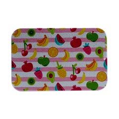 Tropical Fruits Berries Seamless Pattern Open Lid Metal Box (silver)   by Ravend