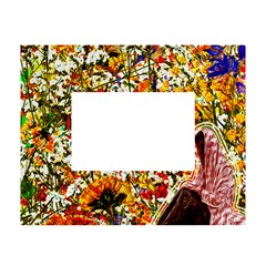 Garden Lover White Tabletop Photo Frame 4 x6  by TShirt44