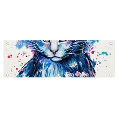 Cat Banner And Sign 6  X 2  by saad11