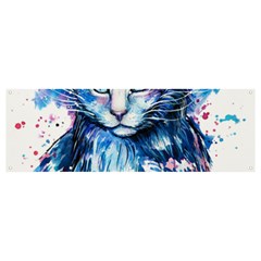 Cat Banner And Sign 12  X 4  by saad11