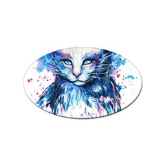 Cat Sticker Oval (10 Pack) by saad11