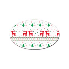 Christmas Sticker Oval (10 Pack) by saad11