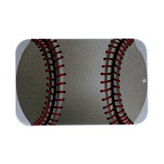 Baseball Open Lid Metal Box (silver)   by Ket1n9