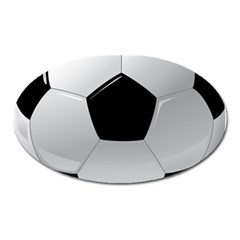 Soccer Ball Oval Magnet by Ket1n9