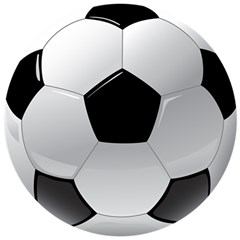 Soccer Ball Wooden Puzzle Round by Ket1n9