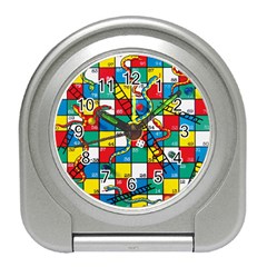 Snakes And Ladders Travel Alarm Clock by Ket1n9