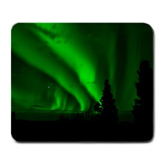 Aurora Borealis Northern Lights Large Mousepad by Ket1n9