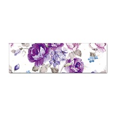 Flower-floral-design-paper-pattern-purple-watercolor-flowers-vector-material-90d2d381fc90ea7e9bf8355 Sticker Bumper (100 Pack) by saad11