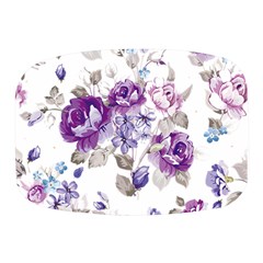 Flower-floral-design-paper-pattern-purple-watercolor-flowers-vector-material-90d2d381fc90ea7e9bf8355 Mini Square Pill Box by saad11