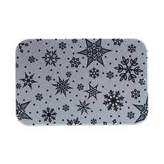 Snowflake-icon-vector-christmas-seamless-background-531ed32d02319f9f1bce1dc6587194eb Open Lid Metal Box (silver)   by saad11