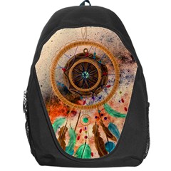 Dream Catcher Colorful Vintage Backpack Bag by Cemarart