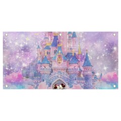 Disney Castle, Mickey And Minnie Banner And Sign 4  X 2  by nateshop